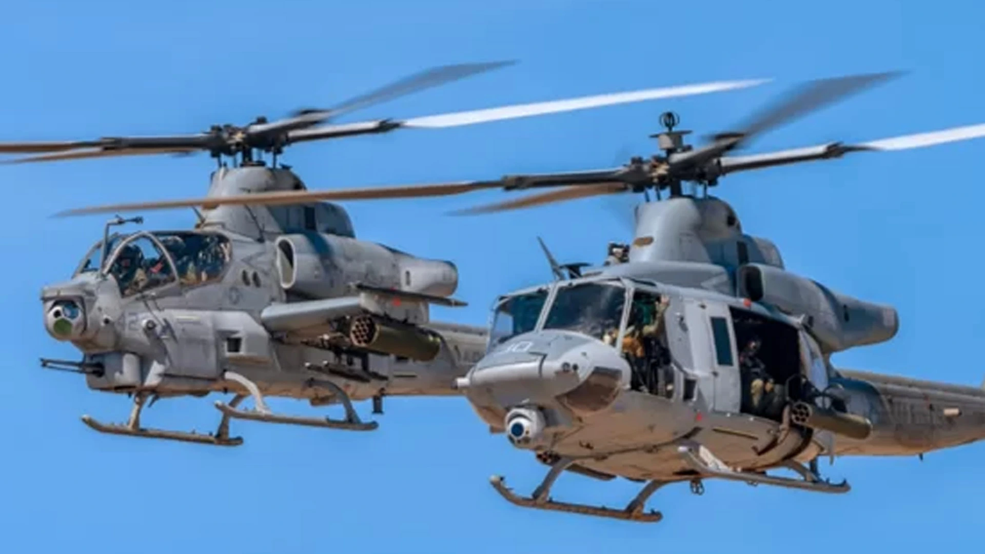 U.S. Marine Corp AH-1Z/UH-1Y Deployable Reconfigurable Mission Rehearsal Trainer (H-1 MRT)